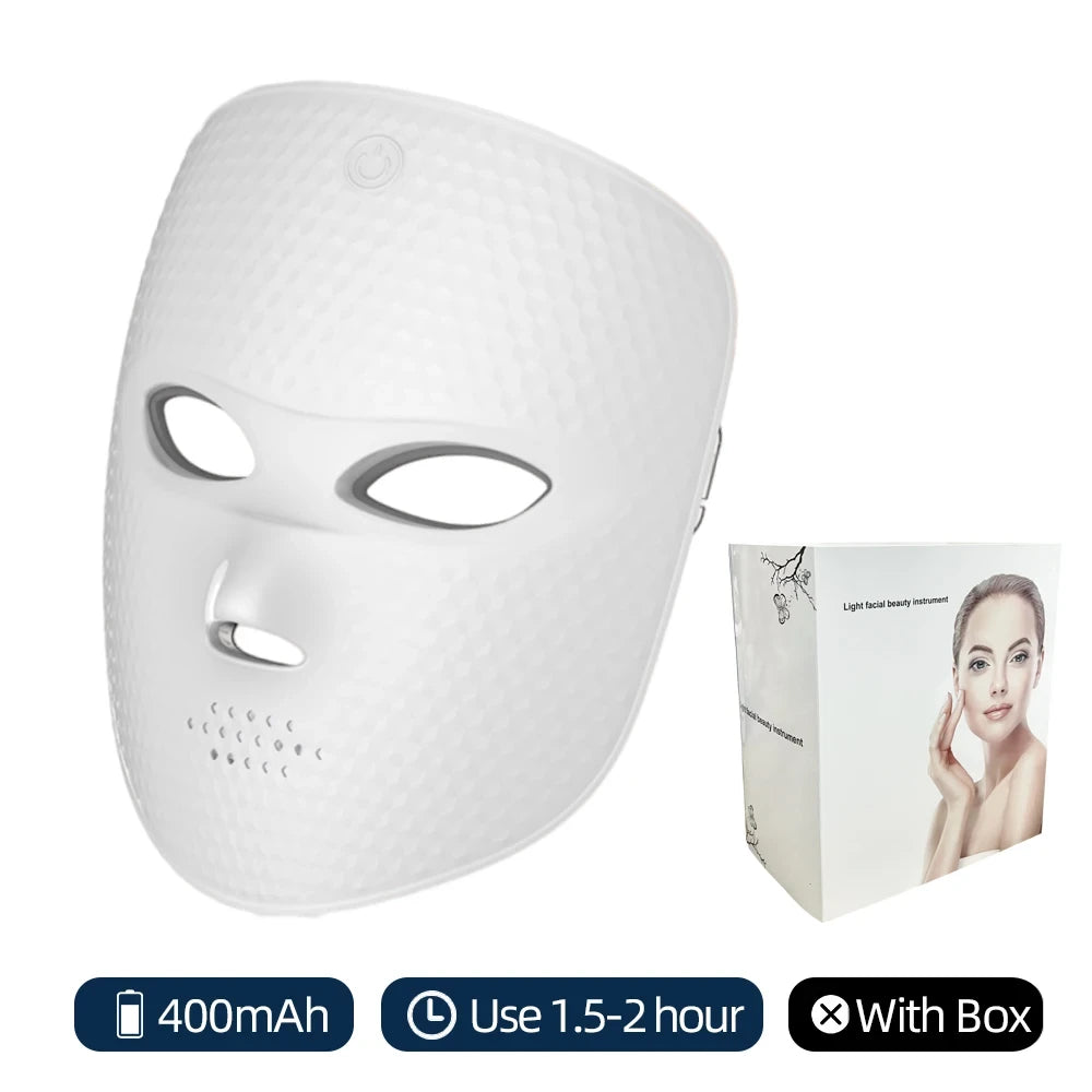 7 Colors LED Facial Mask