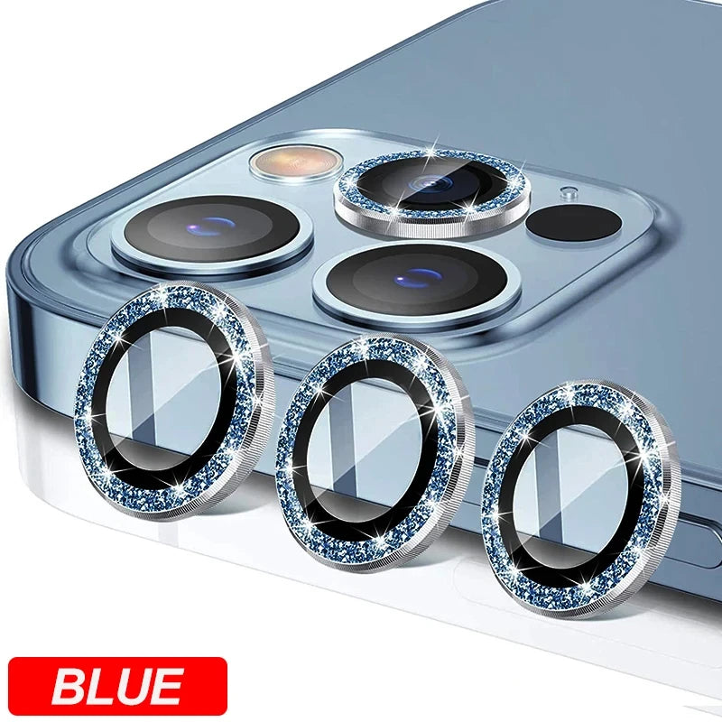 Diamond Metal Camera Lens Protector